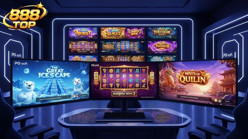 PG Soft 888TOP Nổ Hũ: Sảnh Game Đồ Họa 3D & Tỷ Lệ 3 Tổng quan về vị thế chiến lược của sảnh game PG Soft 888TOP nổ hũ